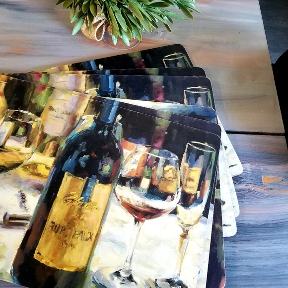 Hard composite place mats...set of 6 - Picture 5 of 6